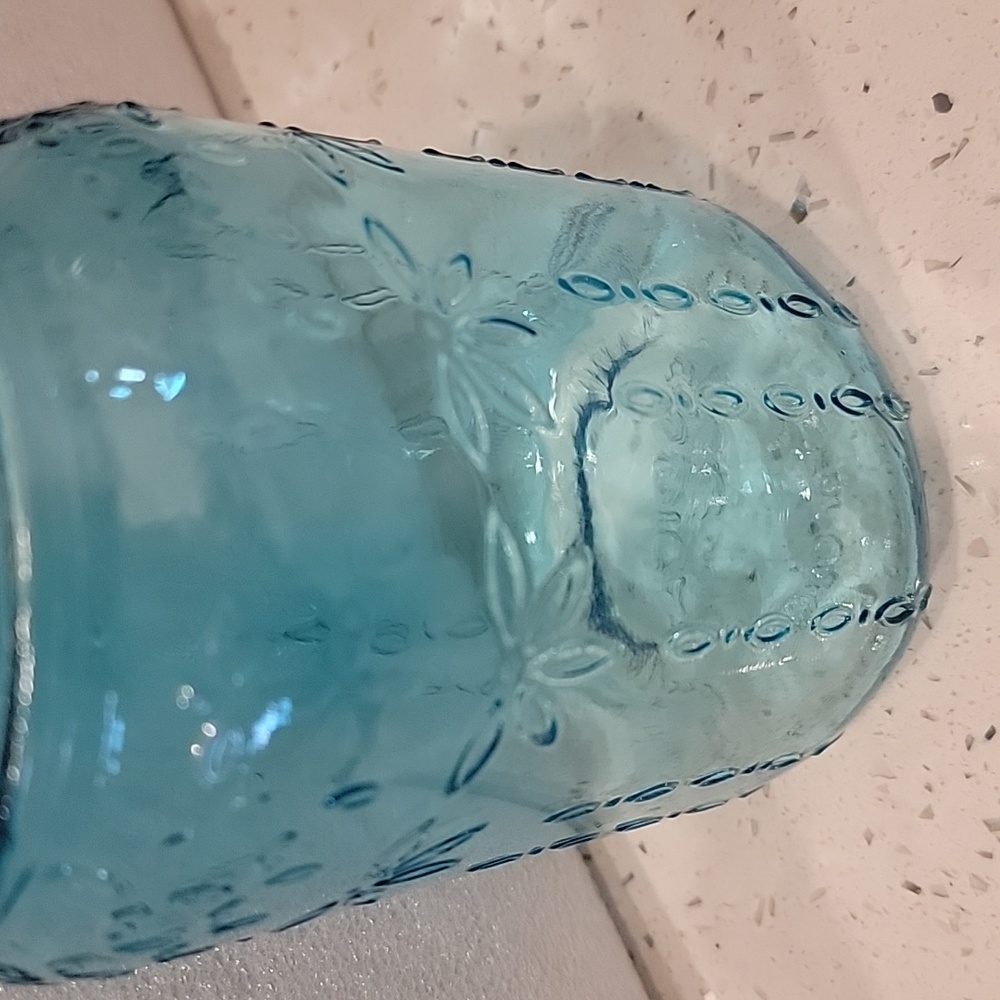 🍃 Syndicate Blue Mason Jar - Picture 2 of 5